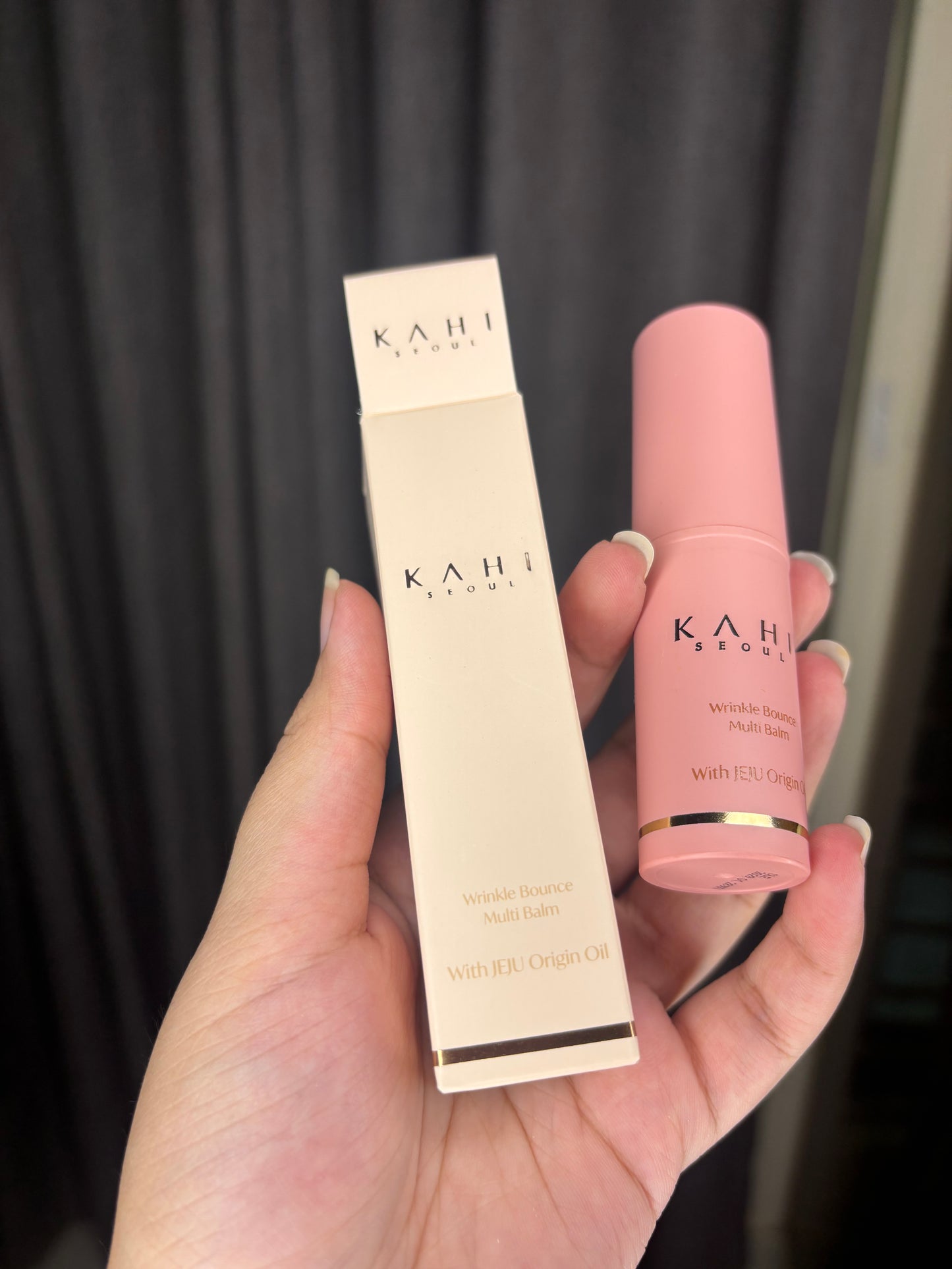 KAHI Wrinkle Bounce Multi Balm with Jeju Origin Oil | Hydrating Wrinkle Care Balm
