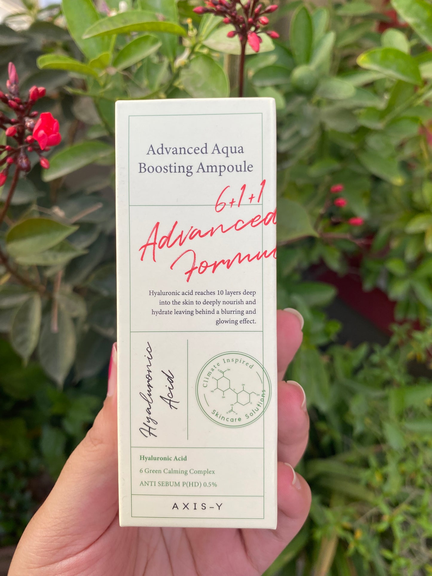 Axis-y Advanced Aqua Boosting Ampoule