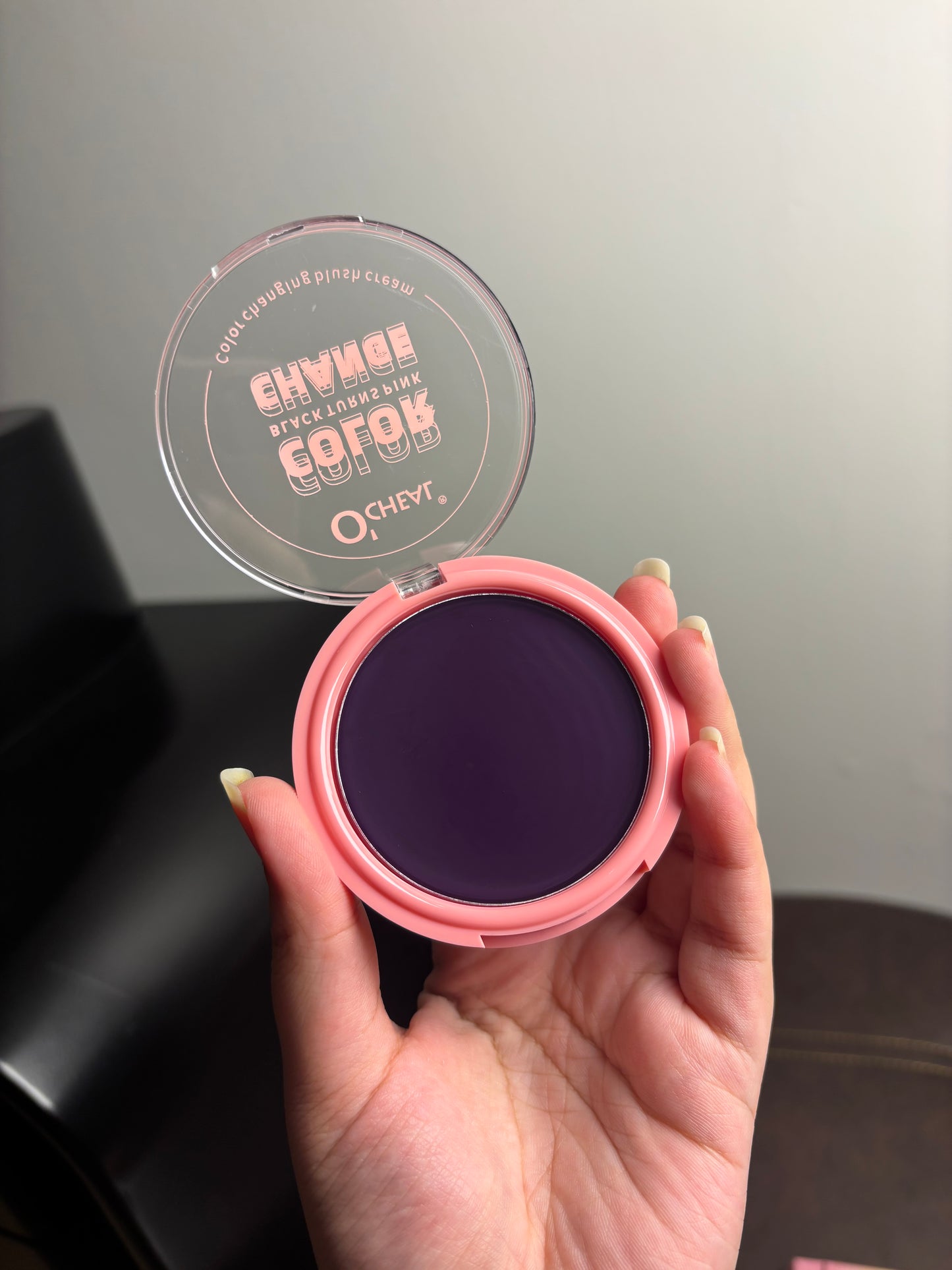O’Cheal Colour Changing Blush Cream (Color Black turns Pink)