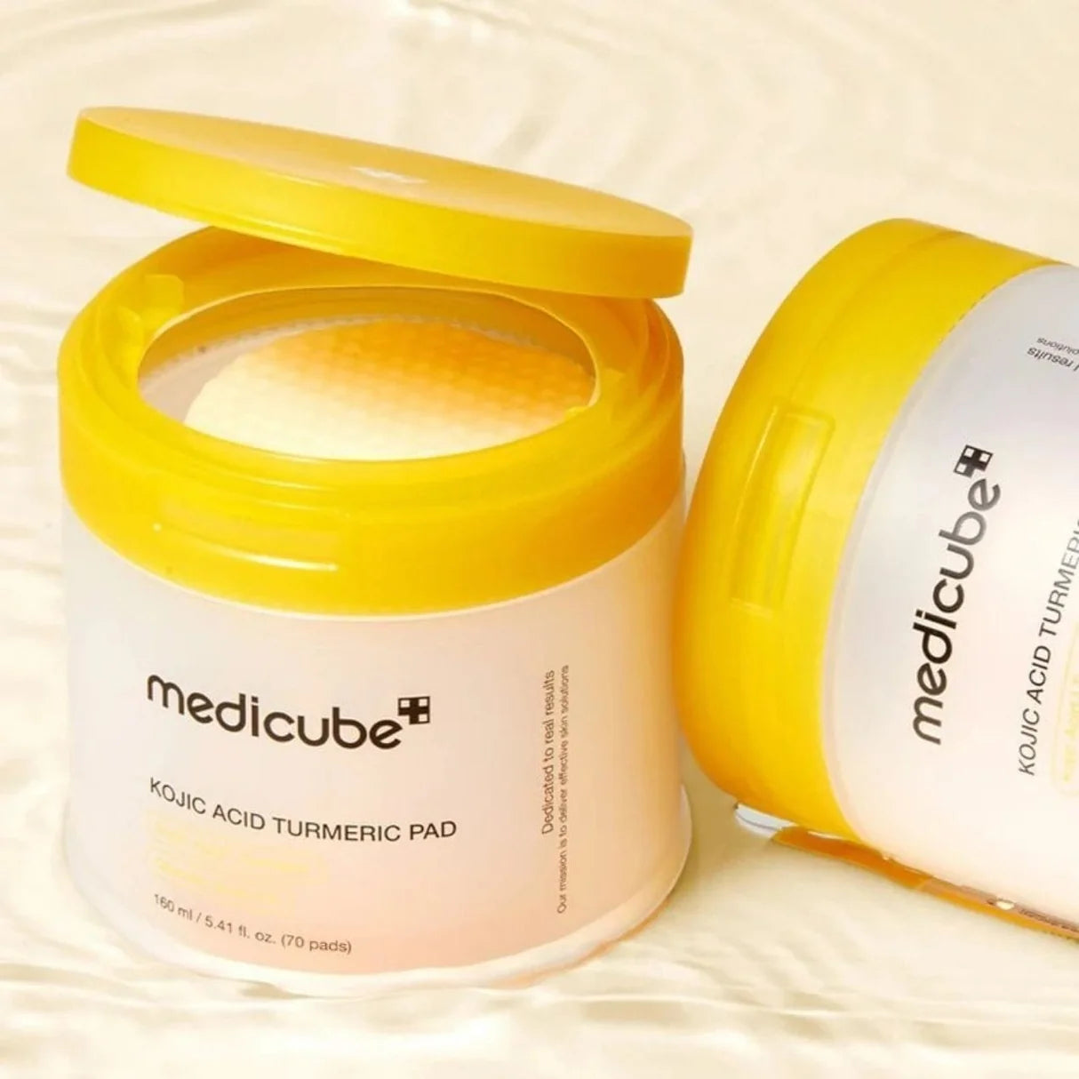 Medicube Kojic Acid Turmeric Pad 70 Pads | Brightening Korean Toner Pads