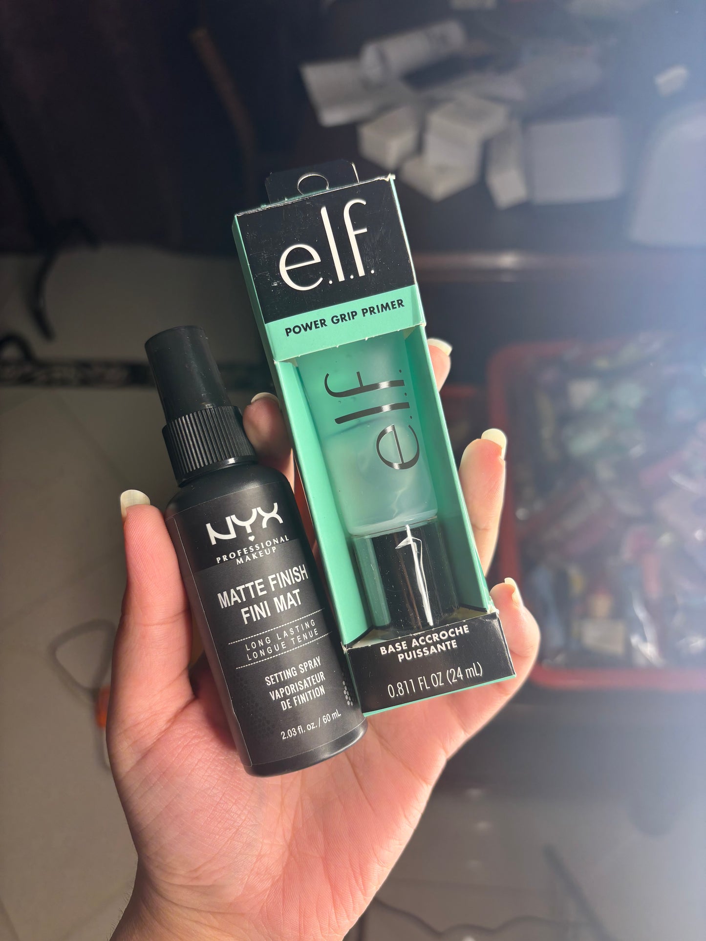 The Unlock Duo — Elf Power Grip Primer and Nyx Matte Finish Setting Spray