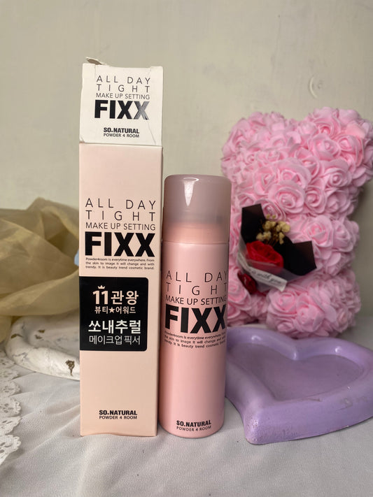 Fixx So Natural Powder 4 Room All Day Tight Setting Spray