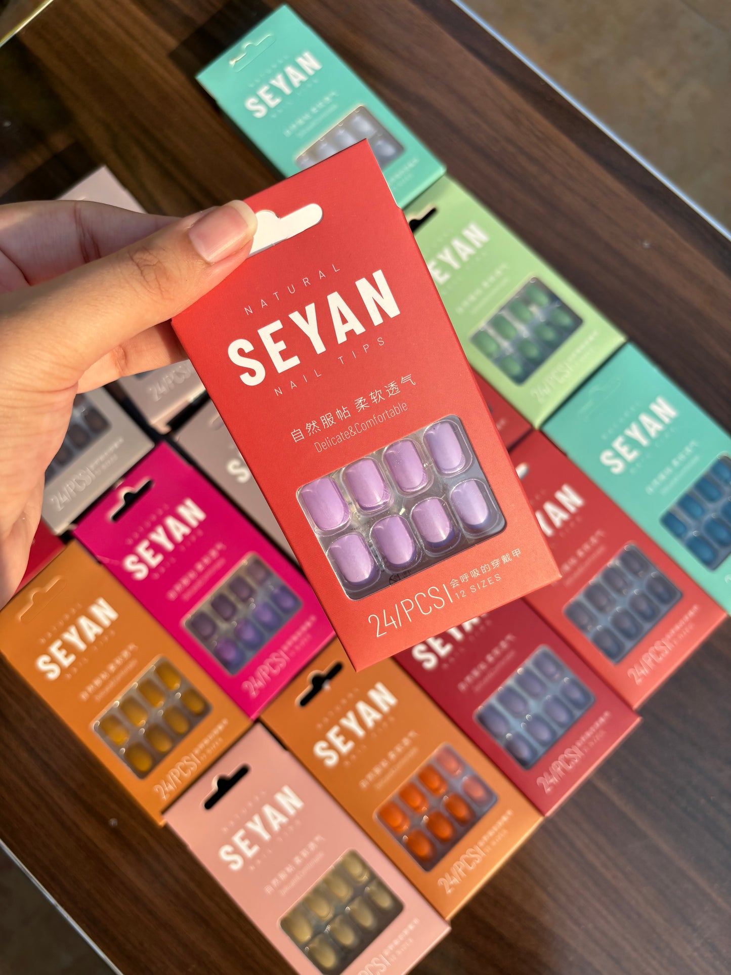 Seyan Fake Nails 24pc Set