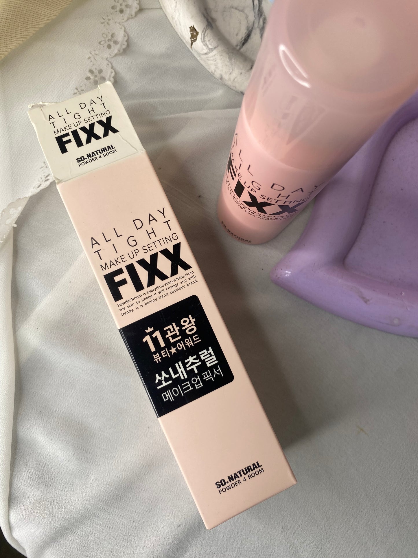 Fixx So Natural Powder 4 Room All Day Tight Setting Spray