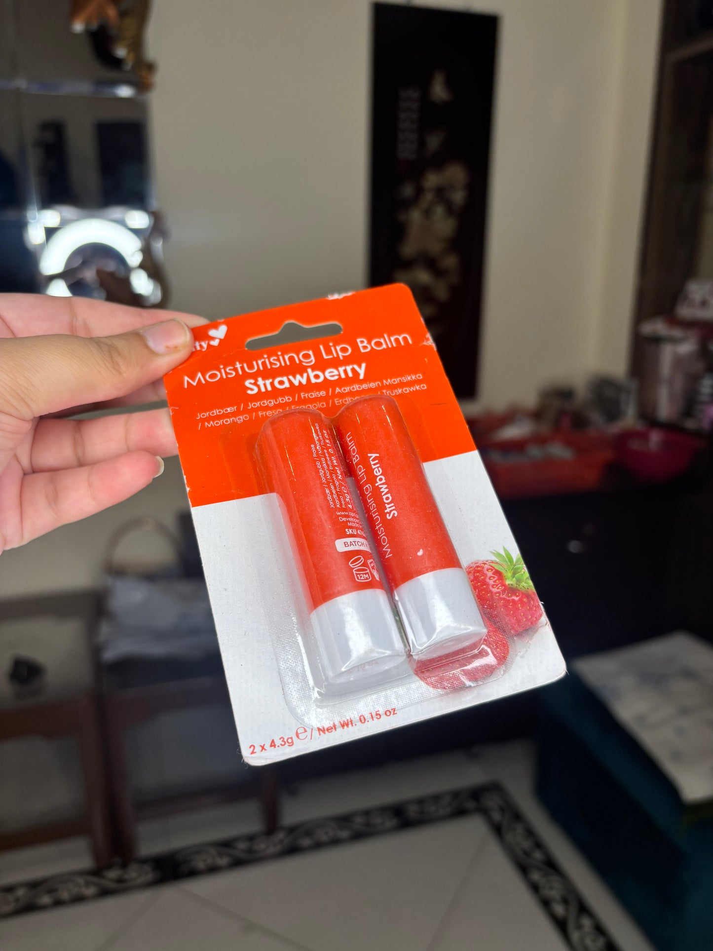 Pretty Moisturising Lip Balm Strawberry