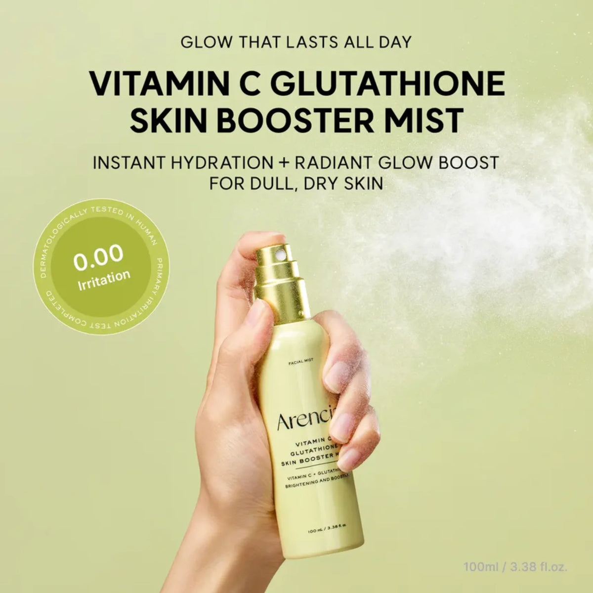 Arencia Vitamin C Glutathione Skin Booster Mist