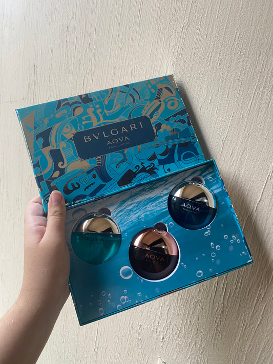 Bvlgari Aqua Set of 3 Perfumes