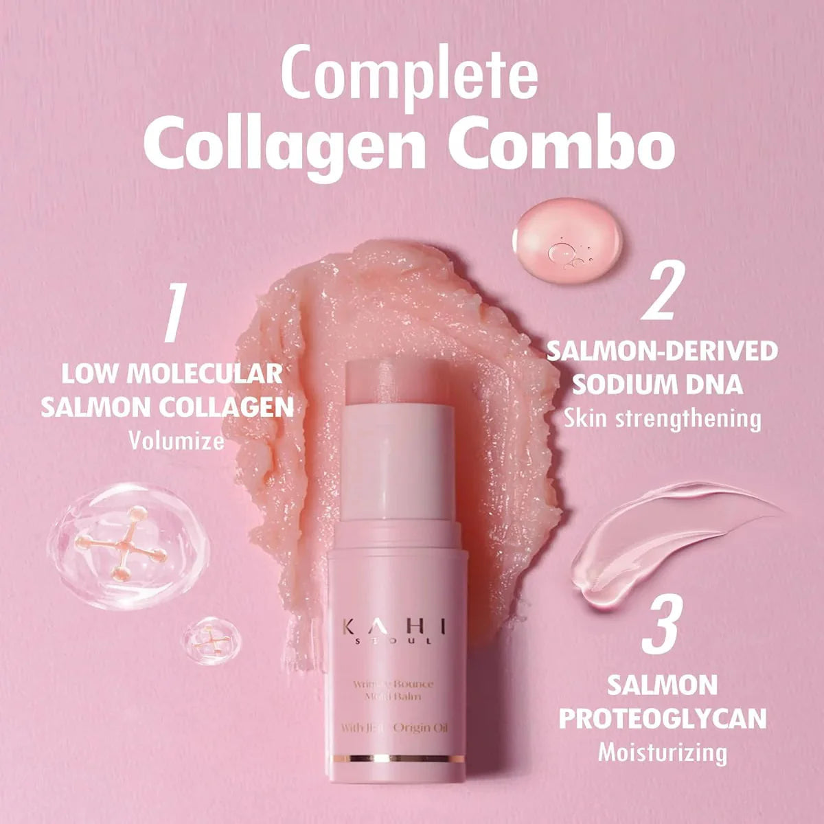KAHI Wrinkle Bounce Multi Balm with Jeju Origin Oil | Hydrating Wrinkle Care Balm