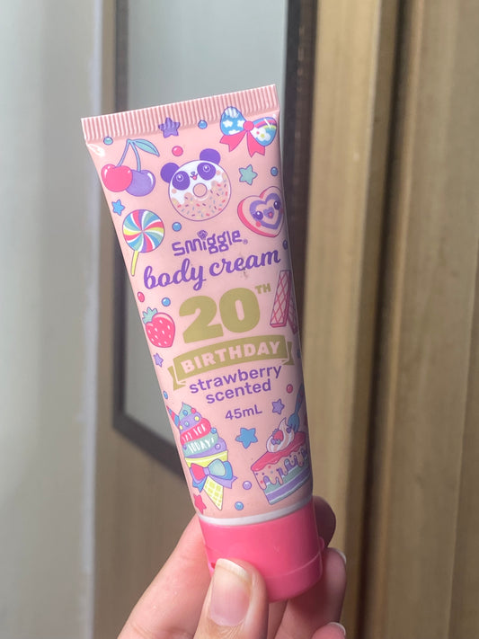 Smiggle Body Cream Strawberry Scented
