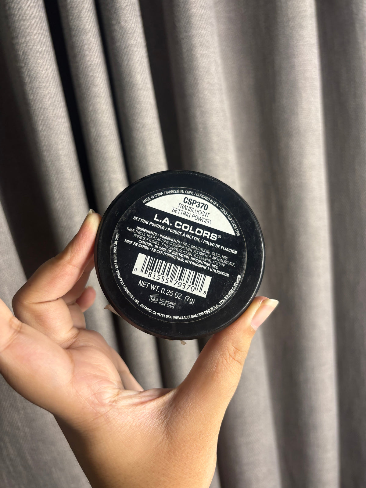 LA Colors Translucent Setting Powder