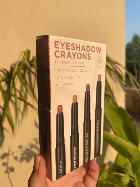 Set of 4 Eyeshadow Crayons Cream