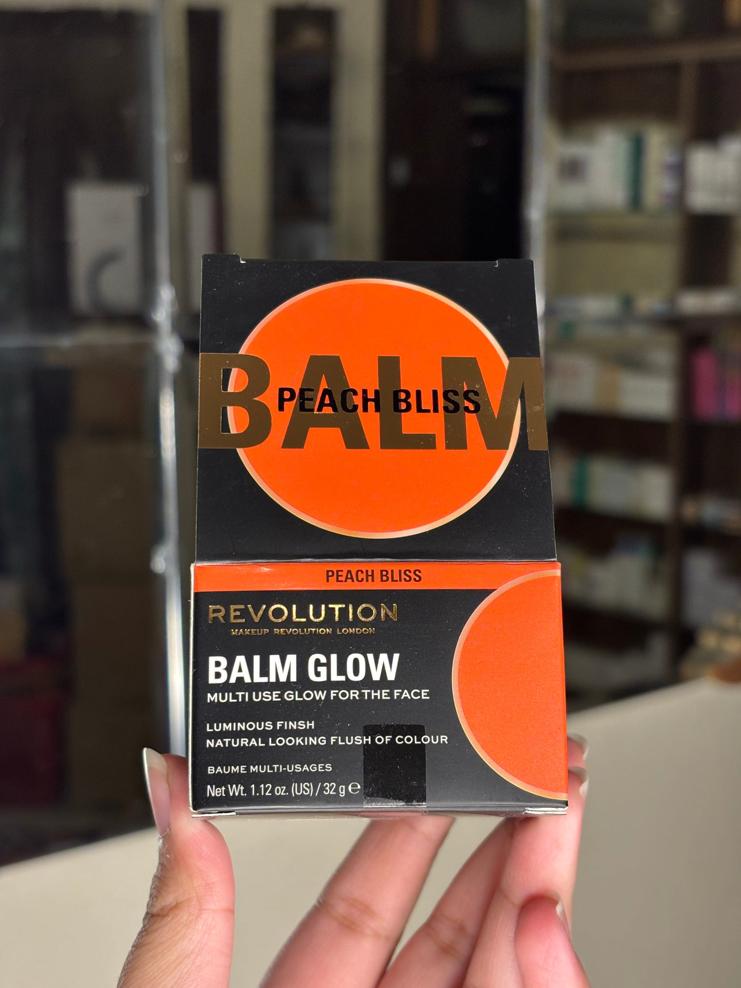Revolution Glam Balm Shade Peach Bliss