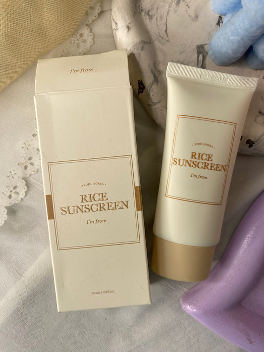 I'm From Rice Sunscreen