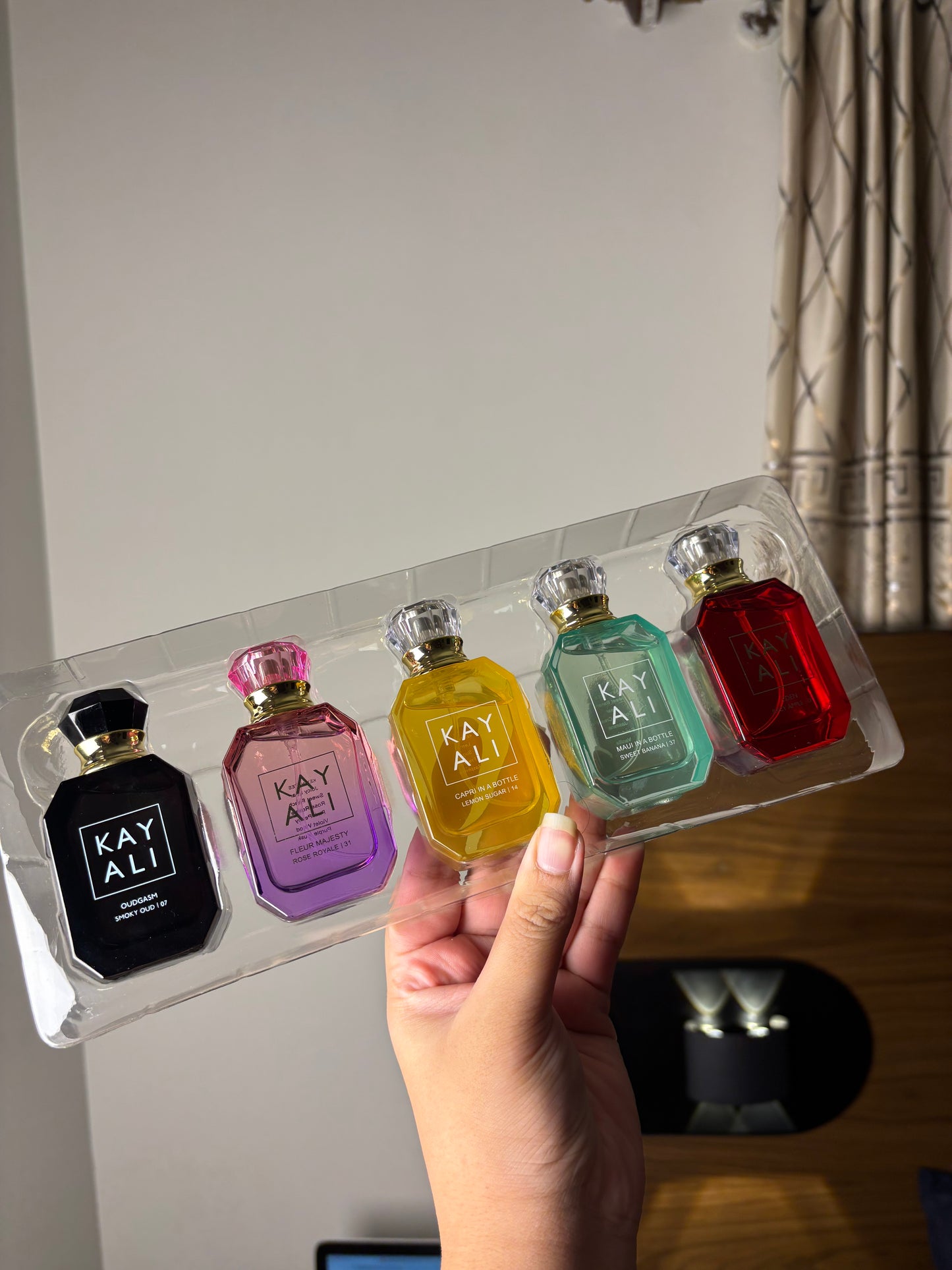 KAYALI Perfume Set of 5 | Oudgasm, Fleur Majesty, Capri, Maui & Eden