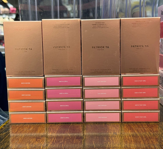 Patrick Ta Double-Take Crème & Powder Blush Duo | 2-in-1 Blush