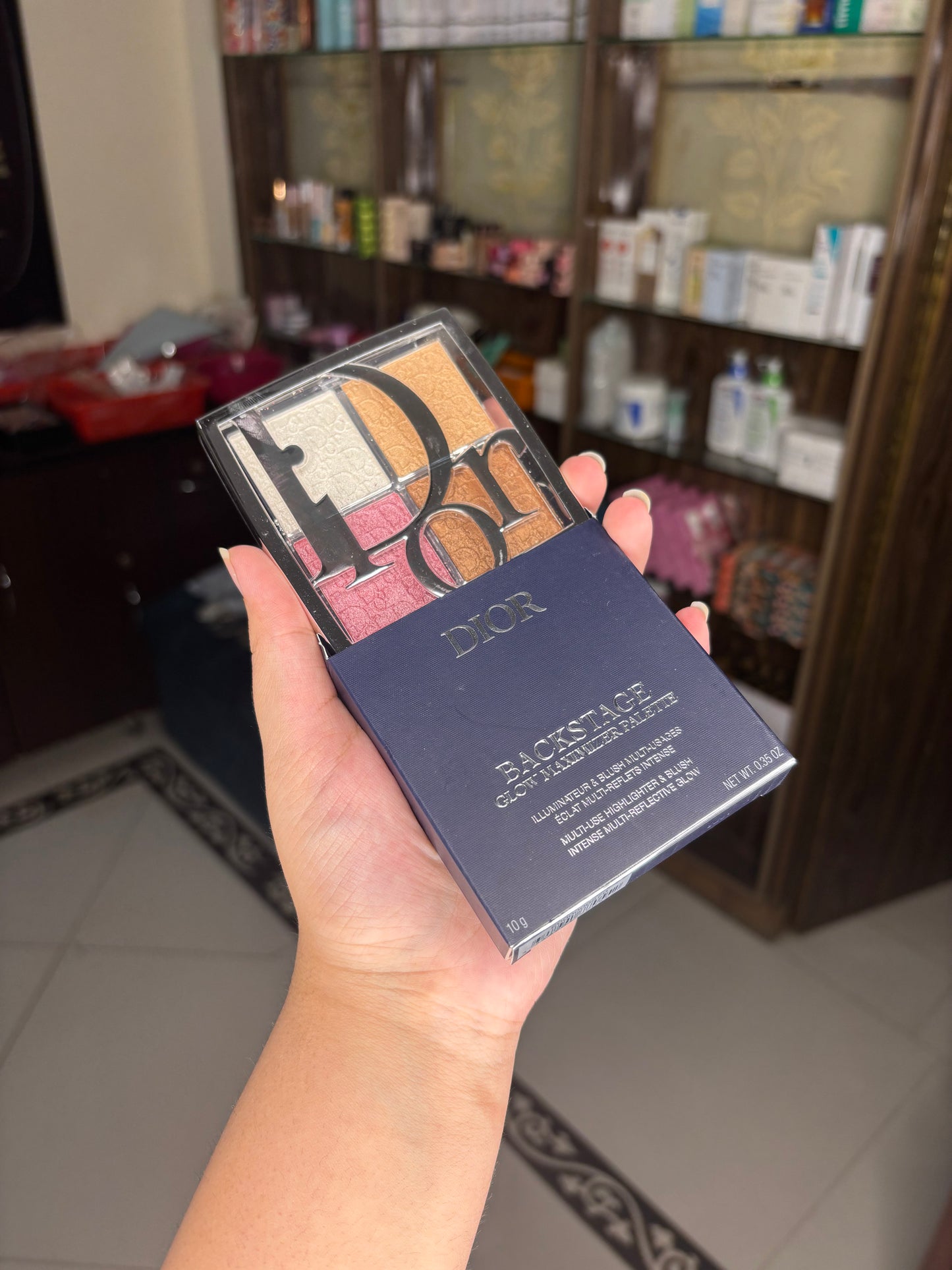Dior Backstage Glow Face Palette | Multi-Use Highlighter Palette (New Packaging)
