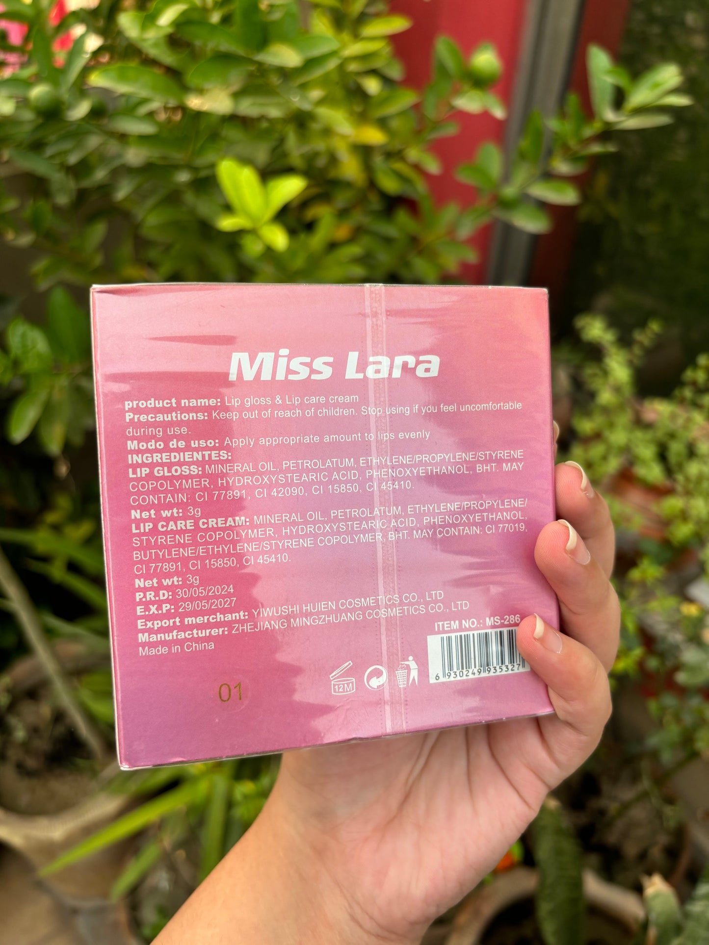 Miss Lara Soft & Supple Lip Set