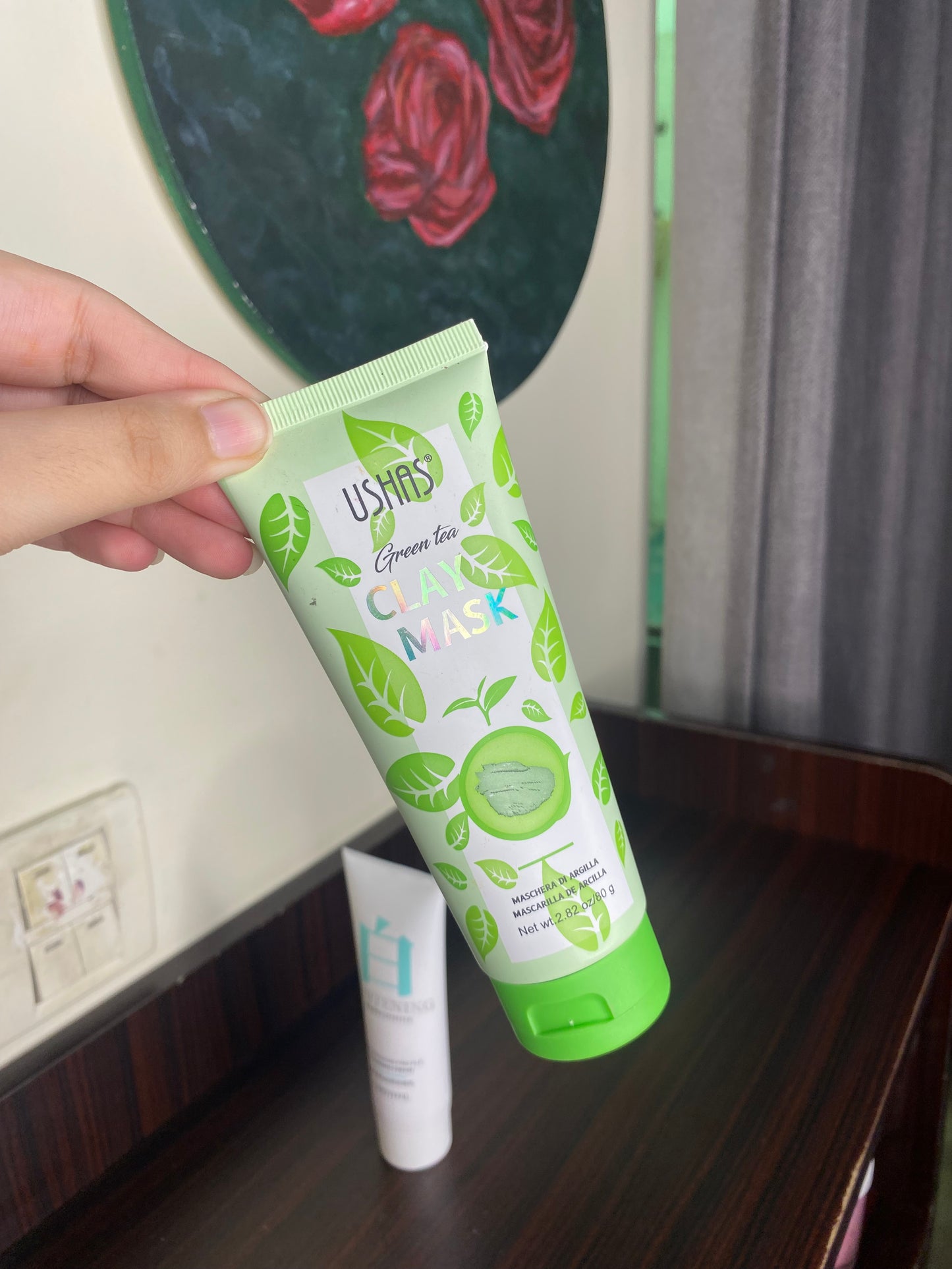 Ushas Green Tea Clay Mask