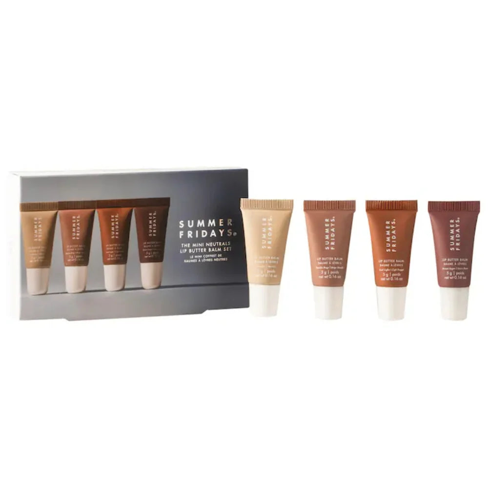 Summer Fridays Mini Neutrals Lip Butter Balm Set | Pakistan