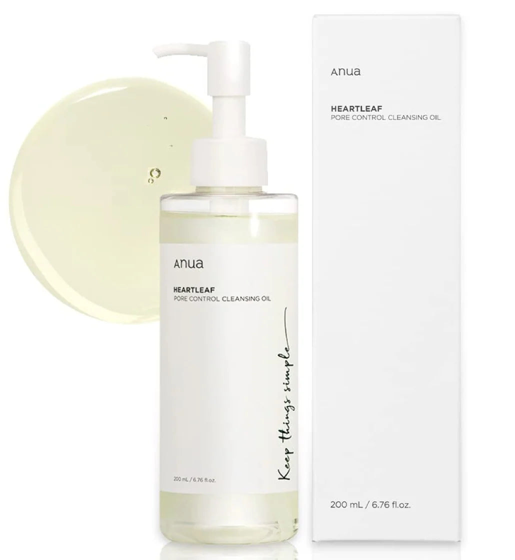 Anua Heartleaf Pore Control Cleansing Oil | Korean Pore Cleansing Oil