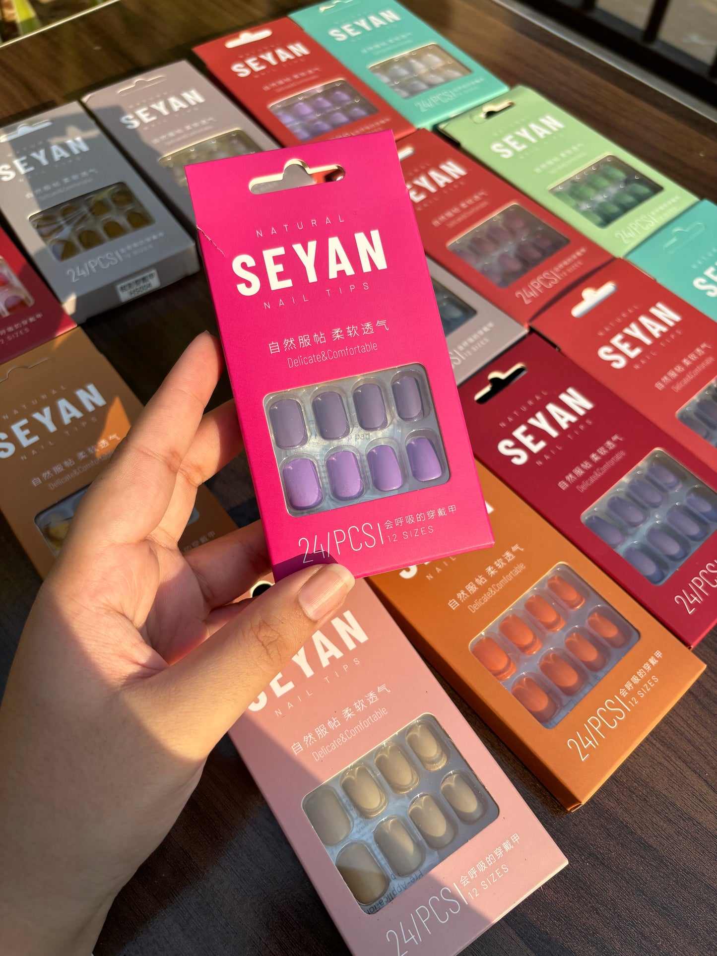 Seyan Fake Nails 24pc Set