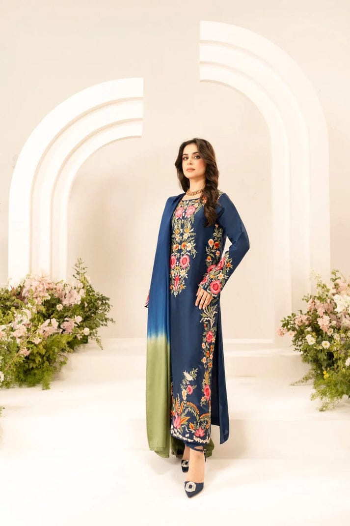 Elara 3 Piece Embroidered