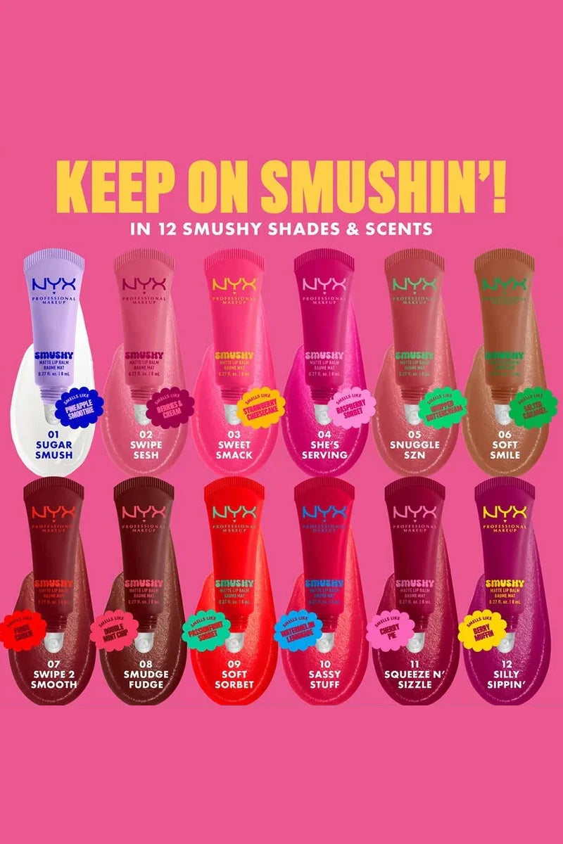 Nyx Smushy Matte Lip Balm