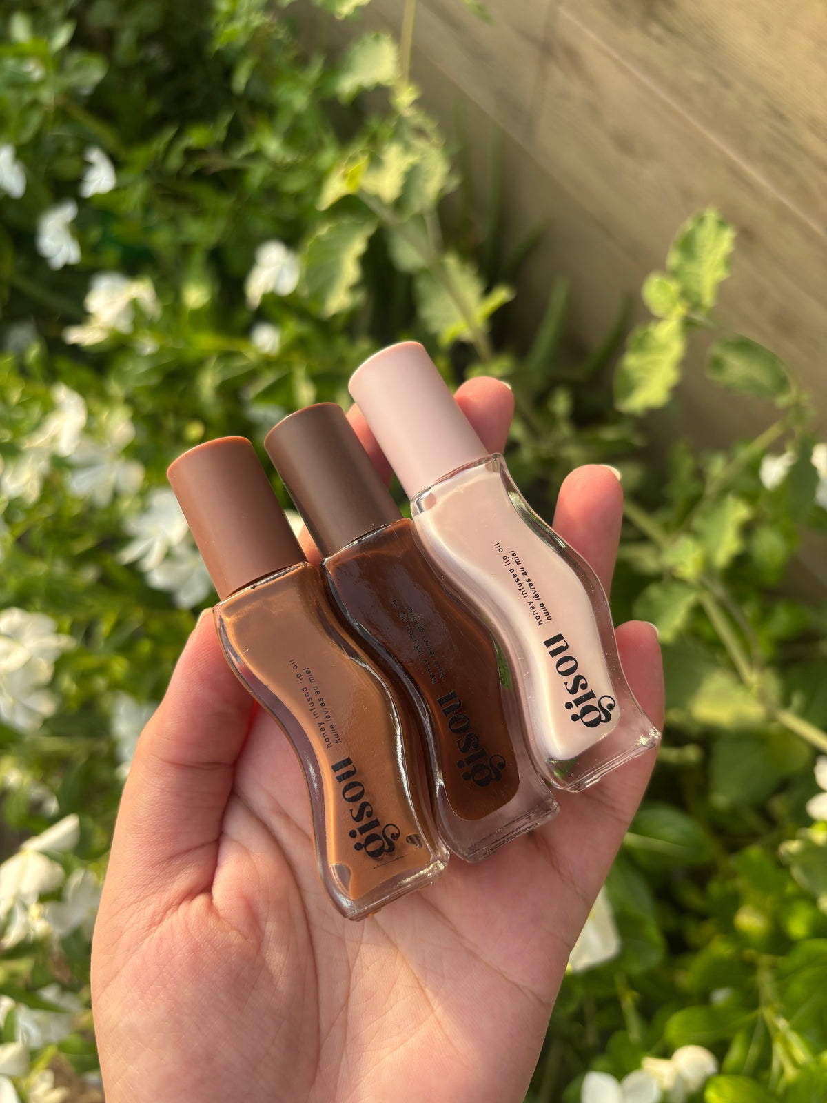 Gisou Glazed Lips | Vanilla Glaze, Sticky Toffee & Milky Mocha
