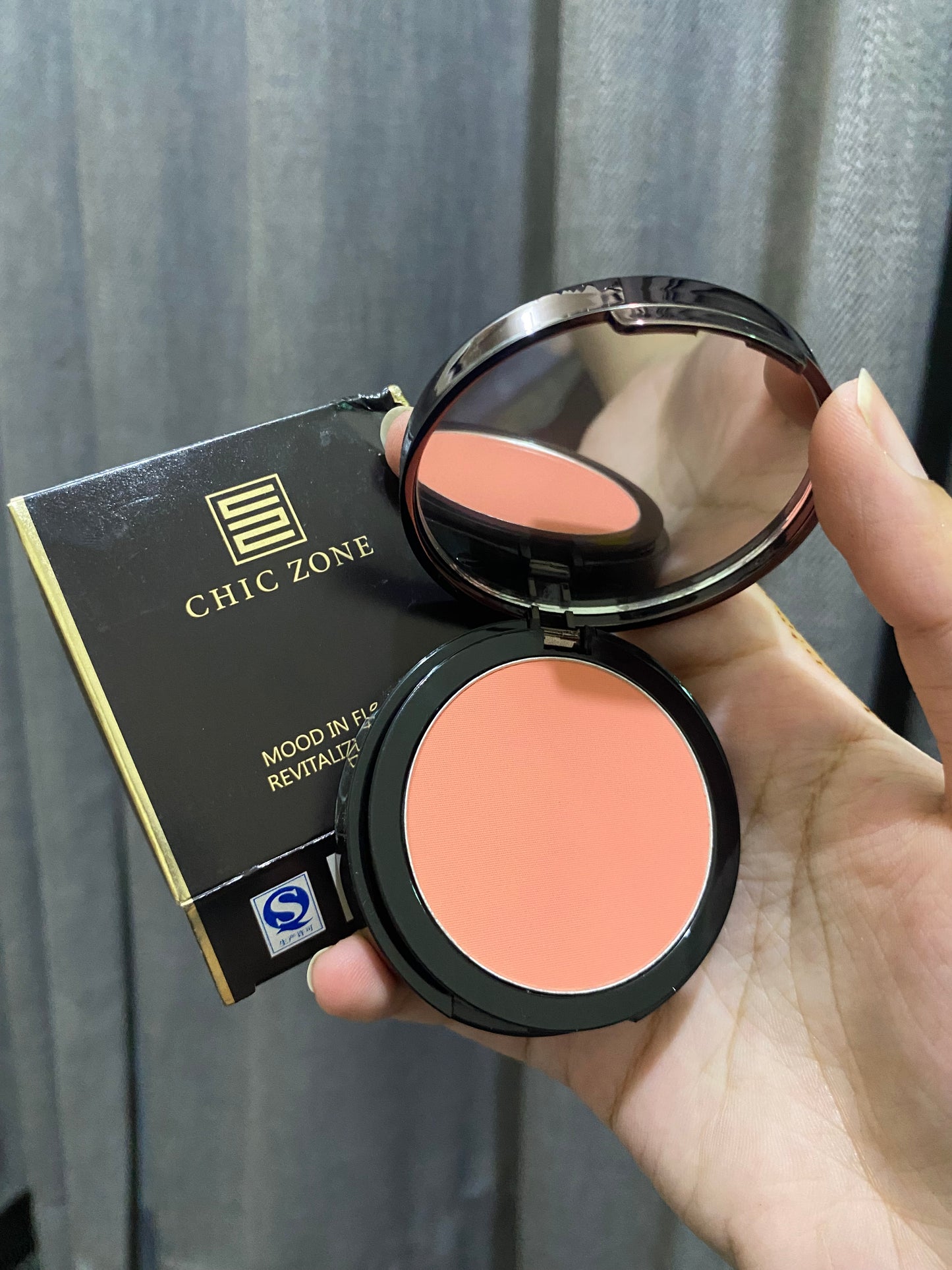 Chic Zone Blush in Orange Pink Shade