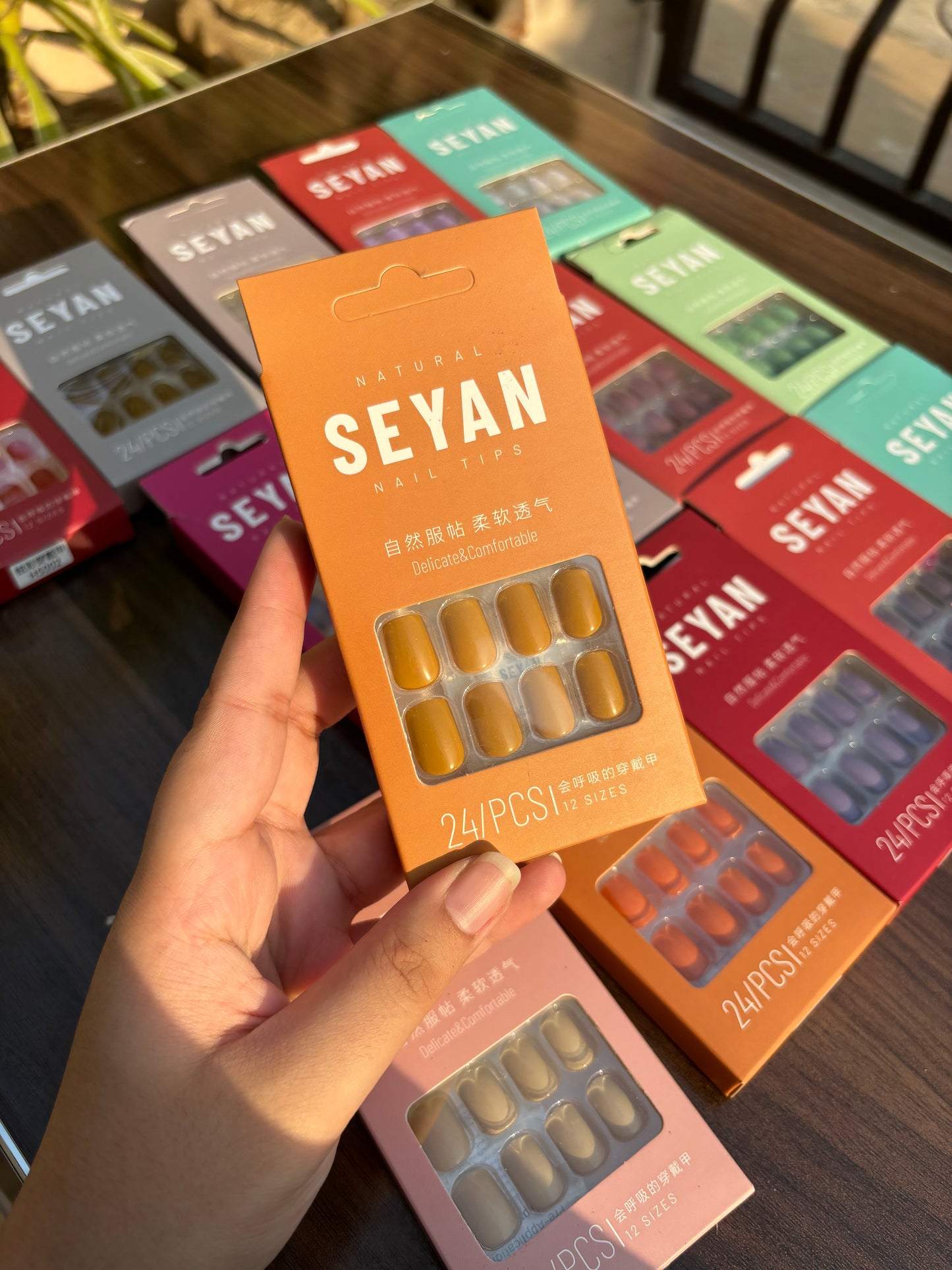 Seyan Fake Nails 24pc Set