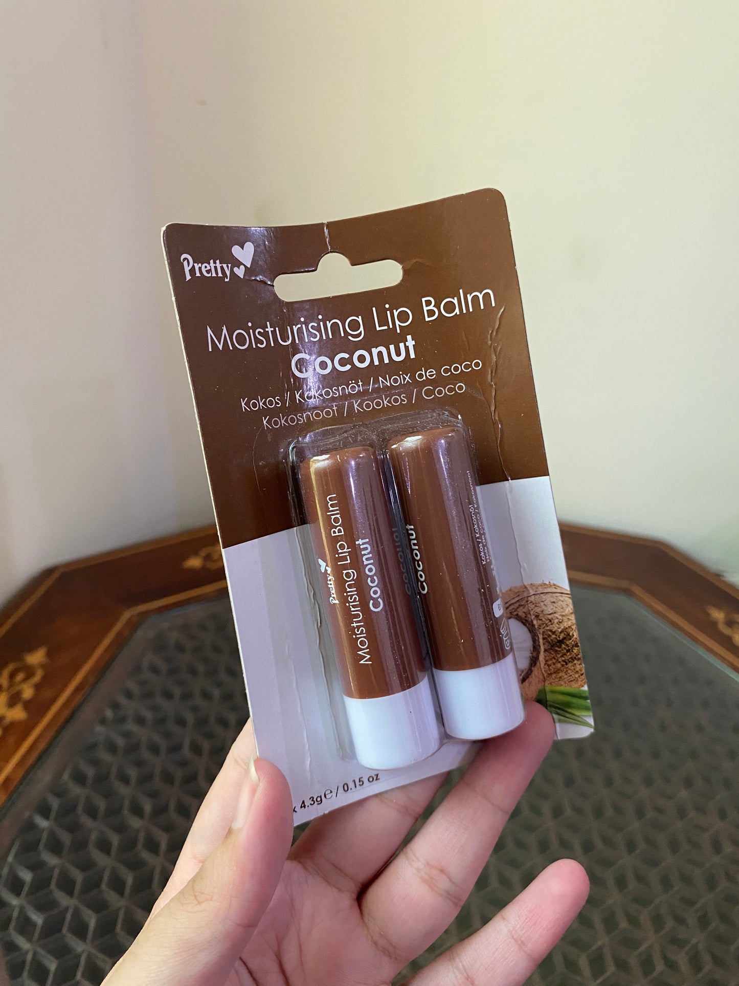 Pretty Moisturising Lip Balm Coconut