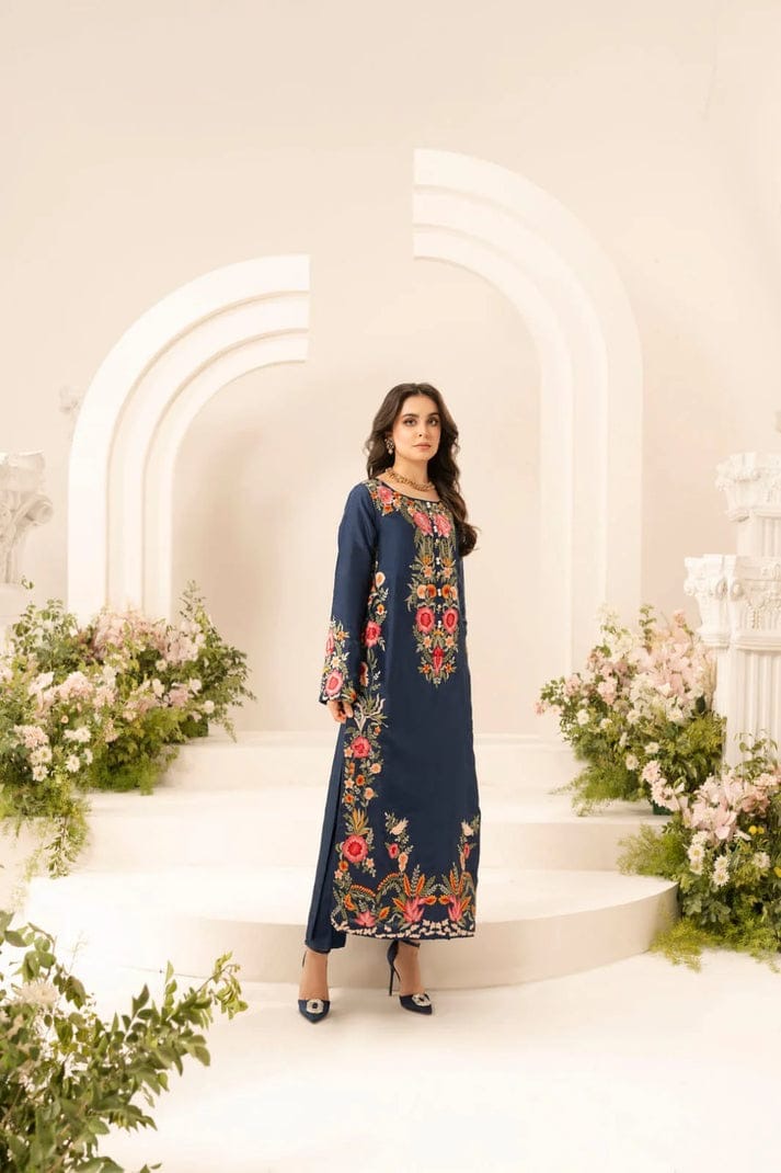 Elara 3 Piece Embroidered
