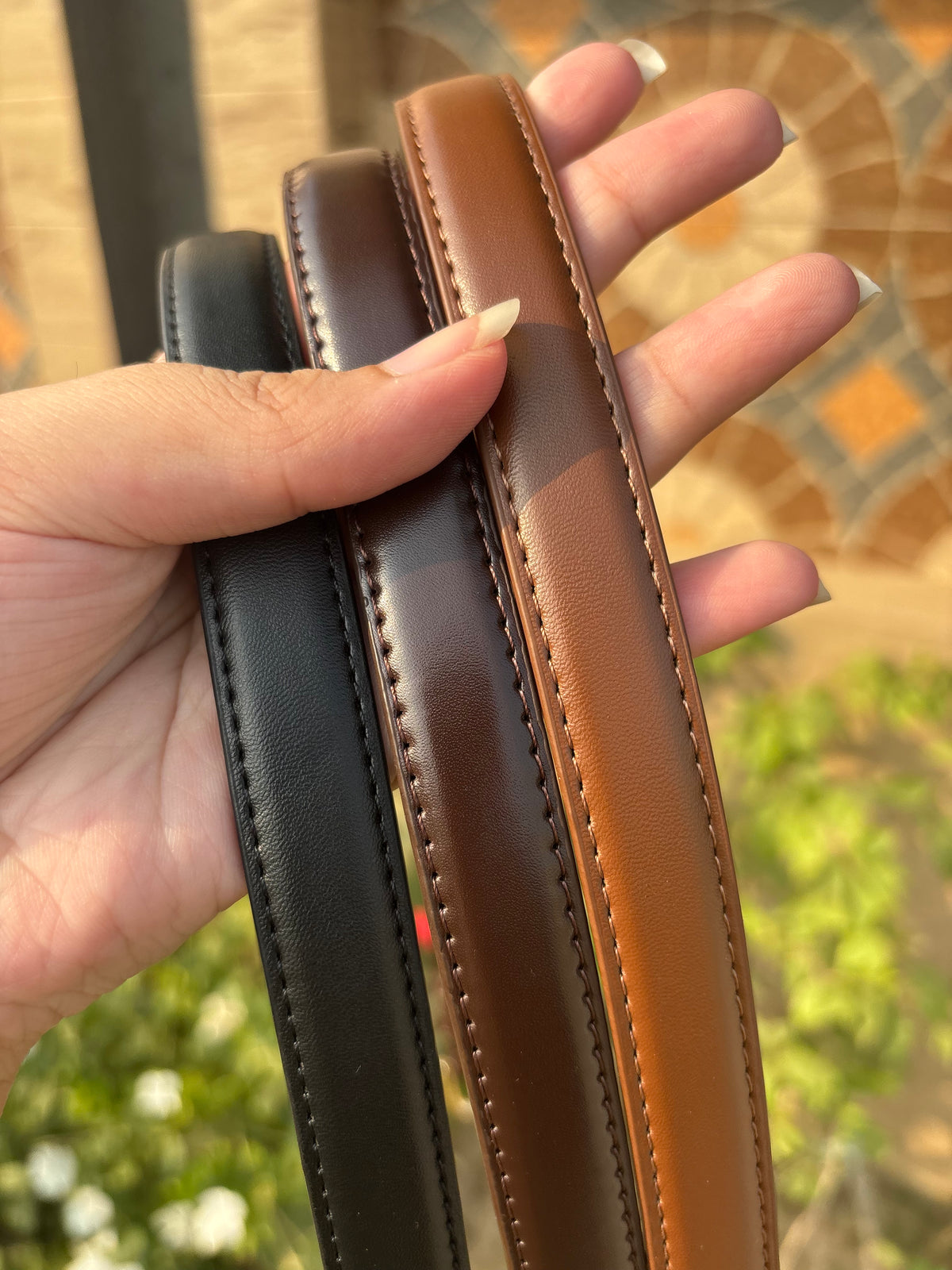 Solid Leather Belt