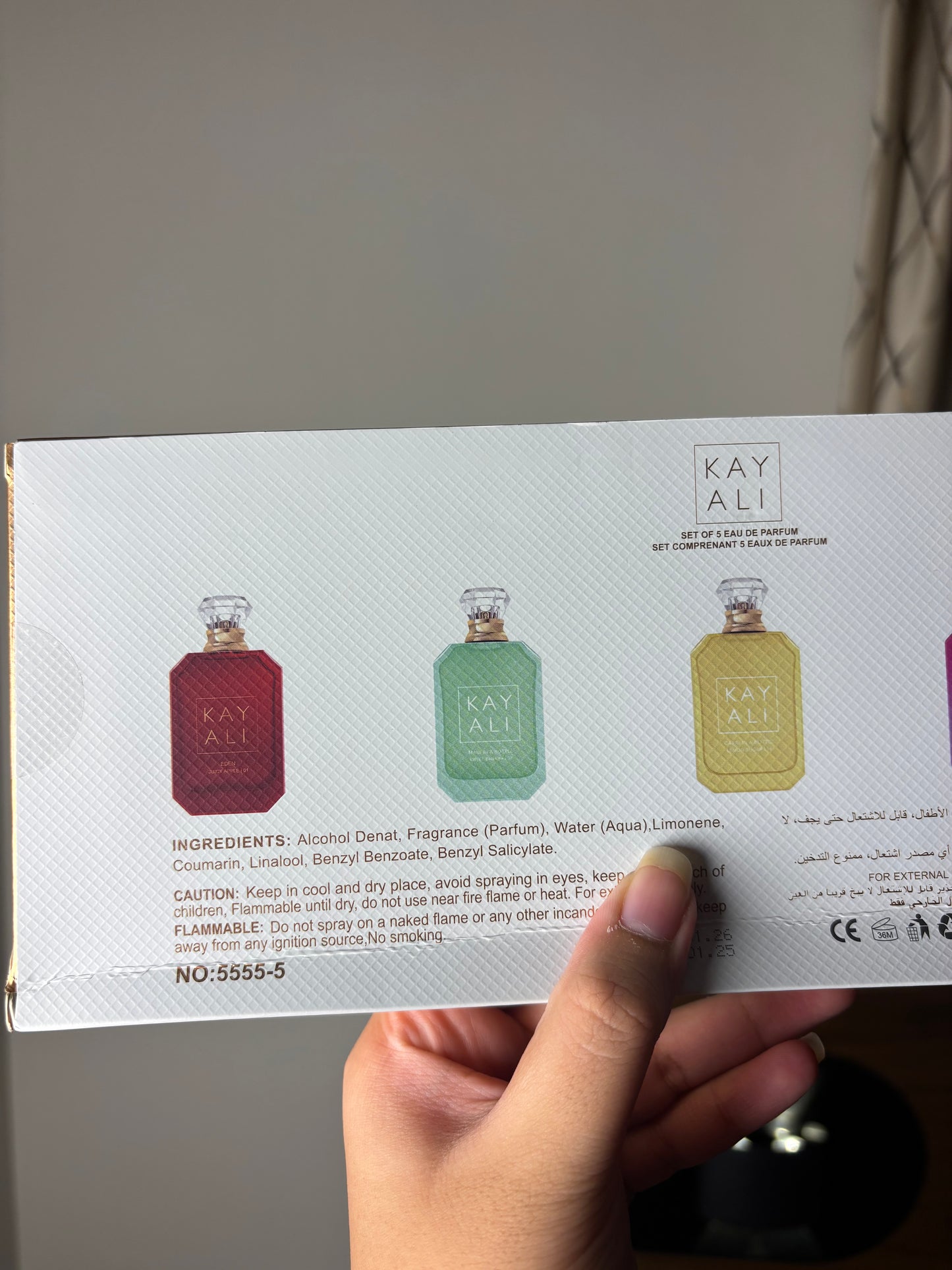 KAYALI Perfume Set of 5 | Oudgasm, Fleur Majesty, Capri, Maui & Eden