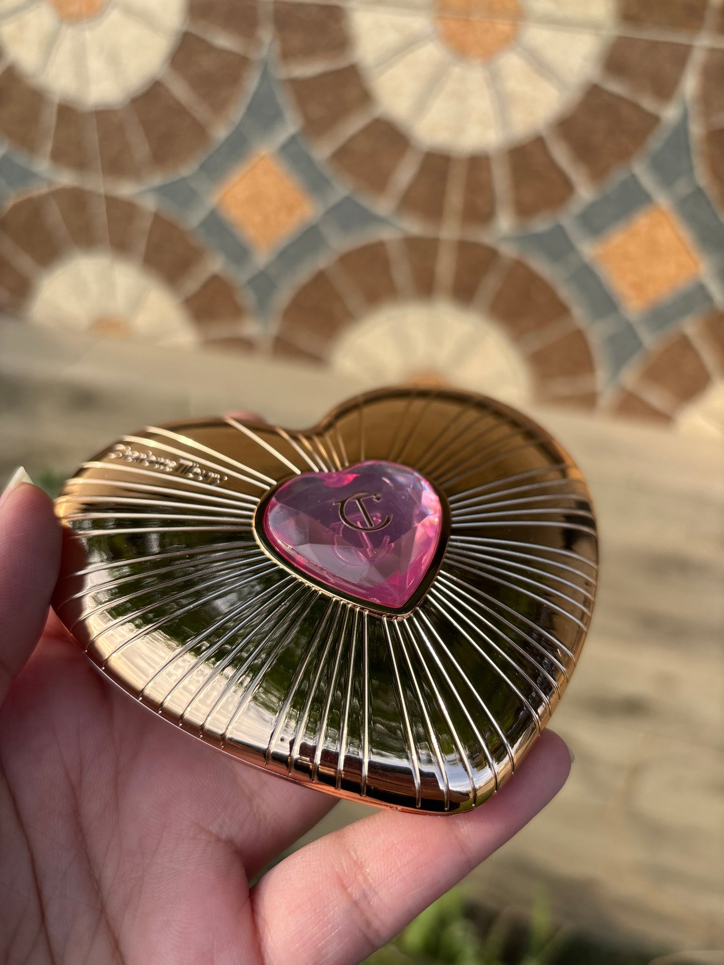 Charlotte Tilbury Pillow Talk FlawLess Pink blush & powder