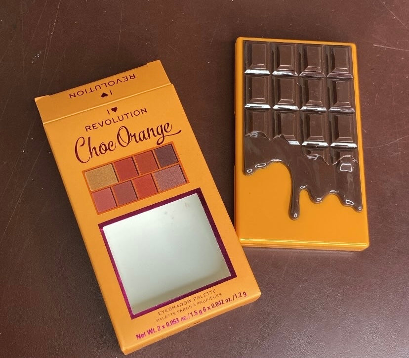 Revolution Choc Orange Eyeshadow Palette
