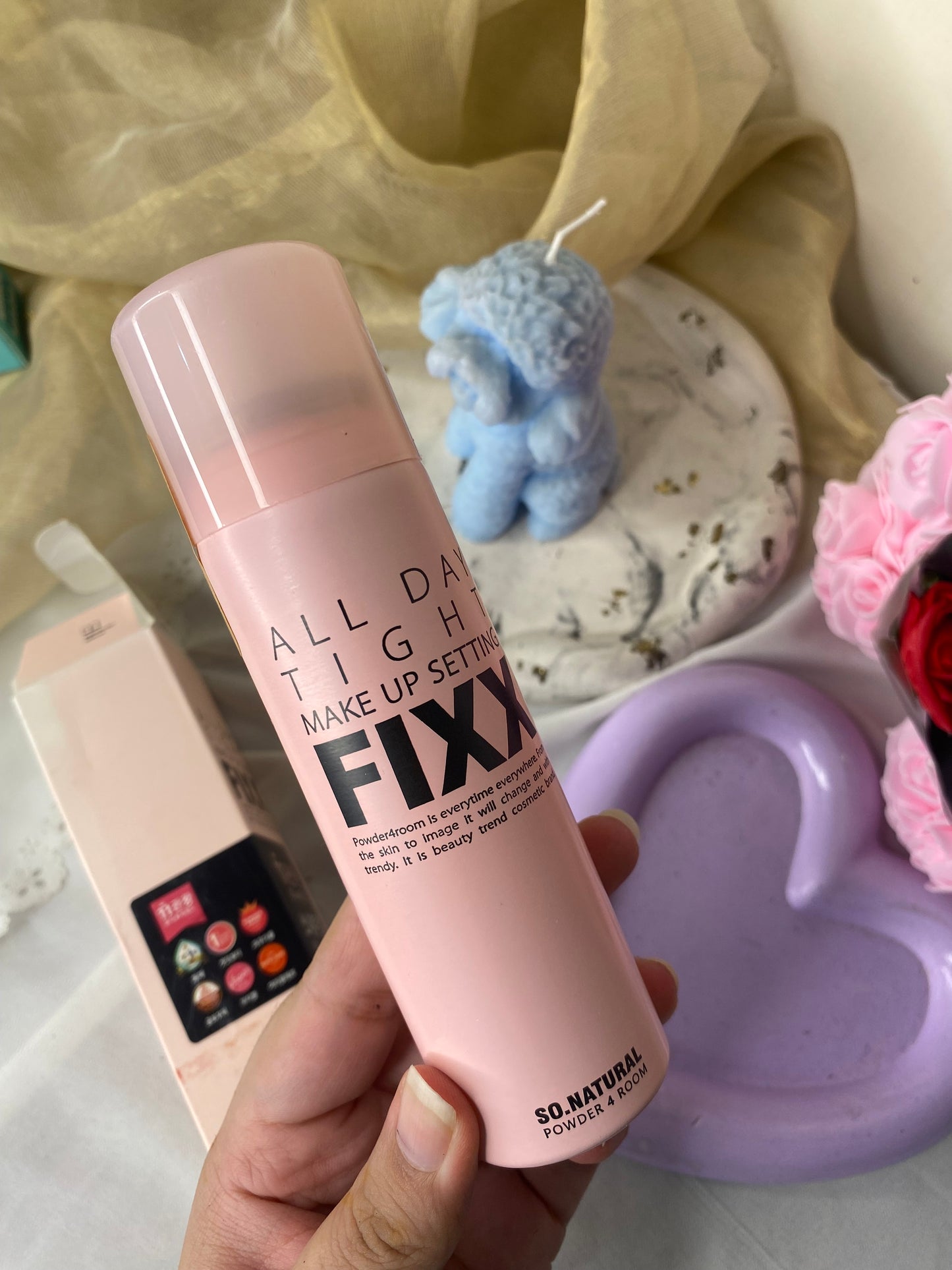 Fixx So Natural Powder 4 Room All Day Tight Setting Spray