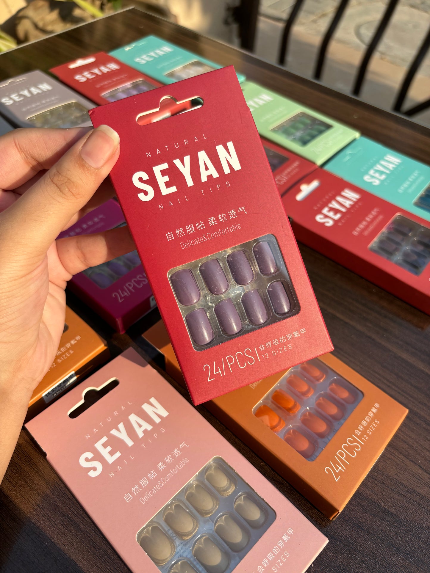 Seyan Fake Nails 24pc Set