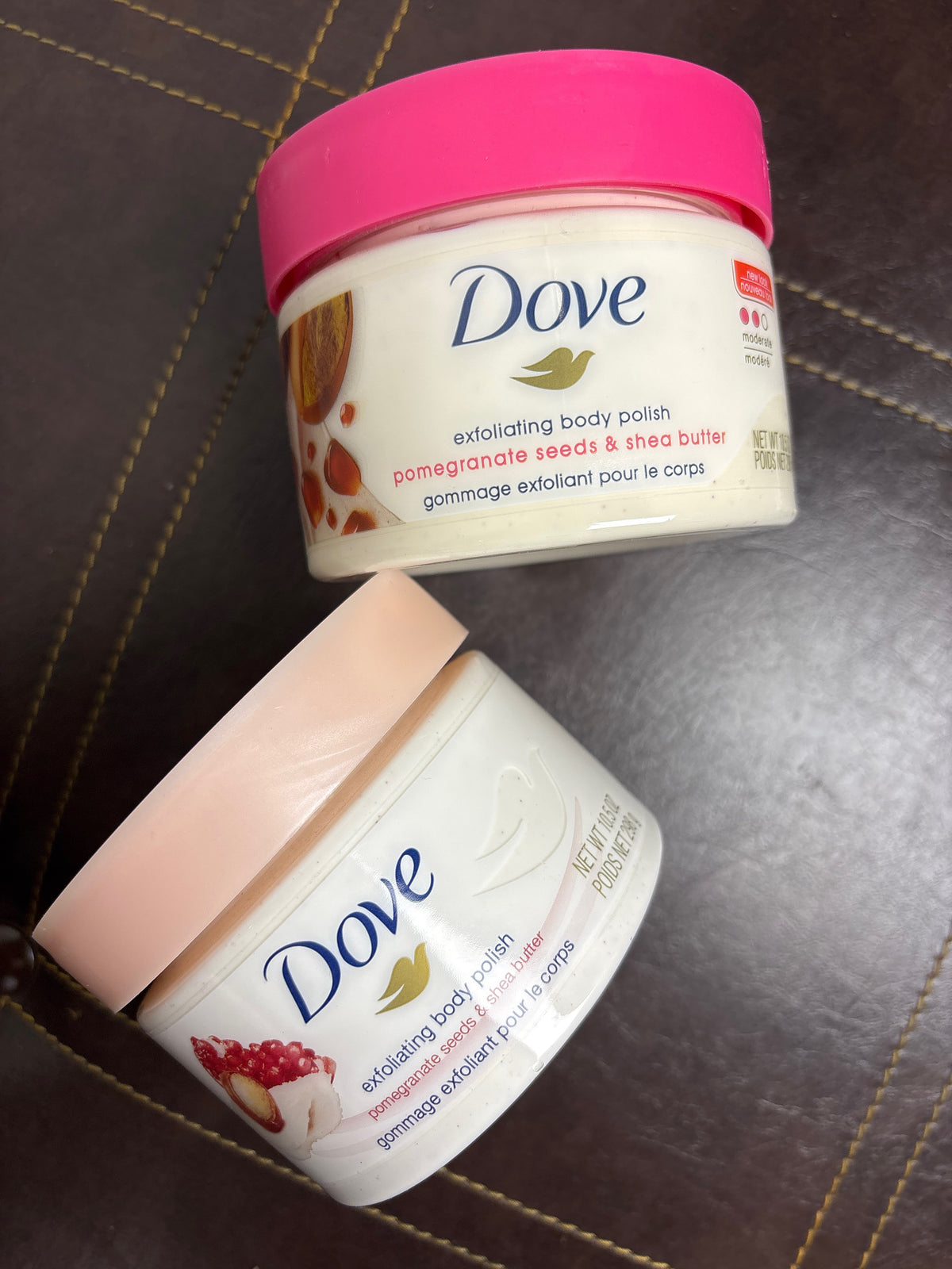 Dove Exfoliating Body Polish Pomegranate Seeds & Shea Butter