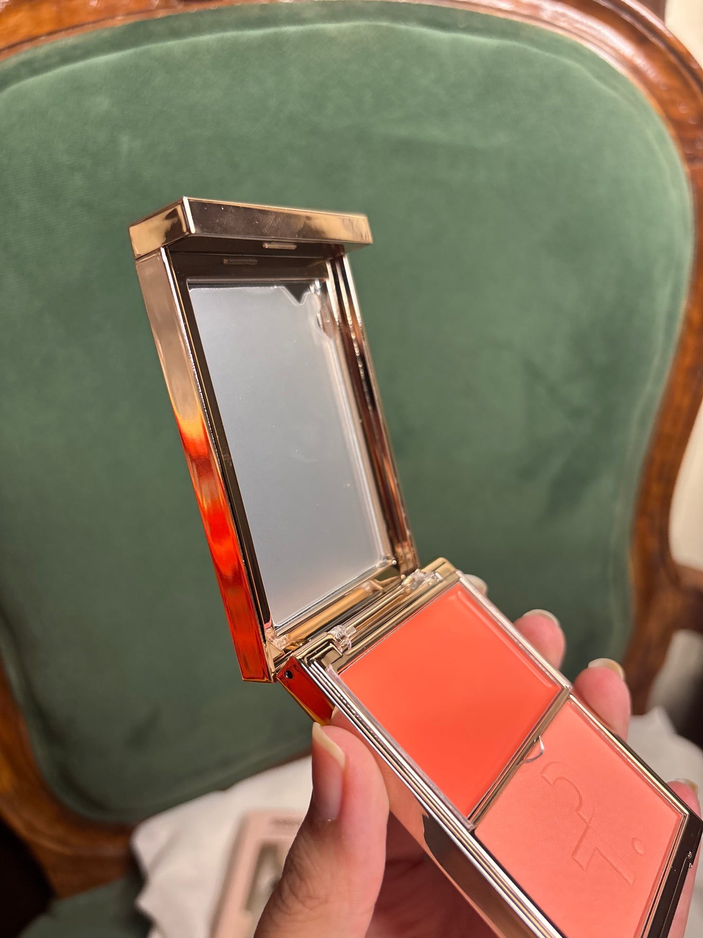 Patrick Ta Double Take Crème & Powder Blush Duo | Cream & Powder Blush