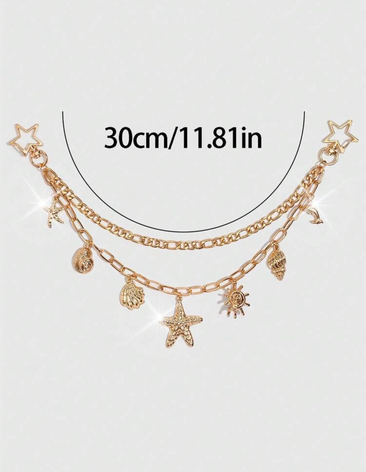 Bag Chain with Charms