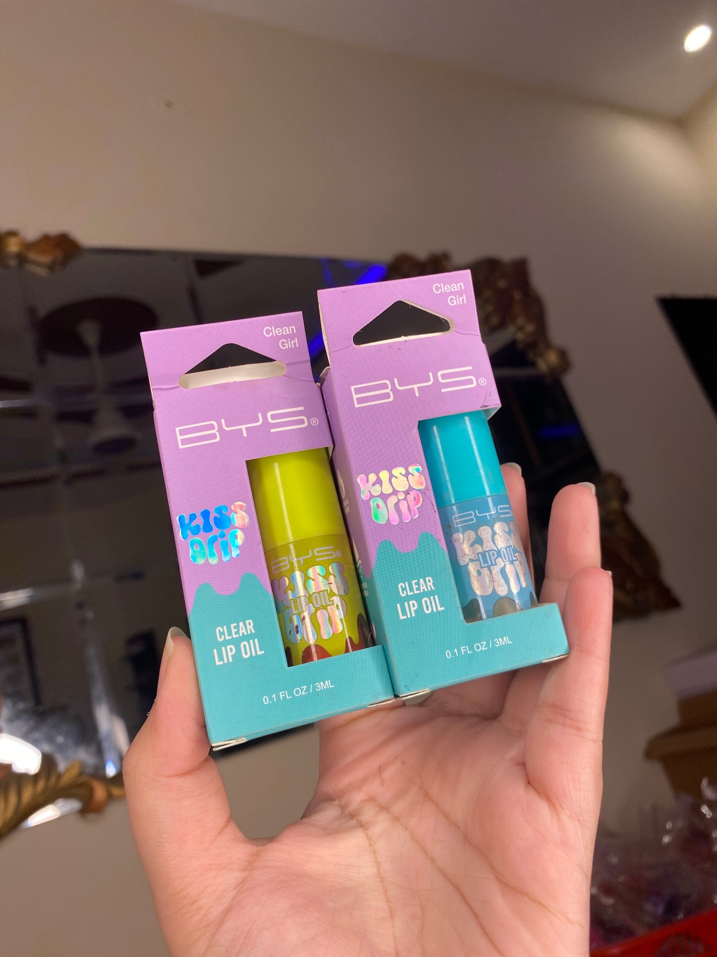 BYS Kiss Drip Clear Lip Oil