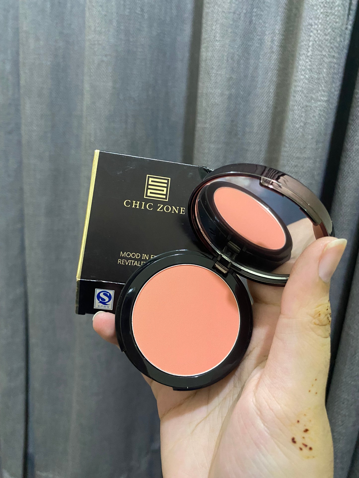 Chic Zone Blush in Orange Pink Shade