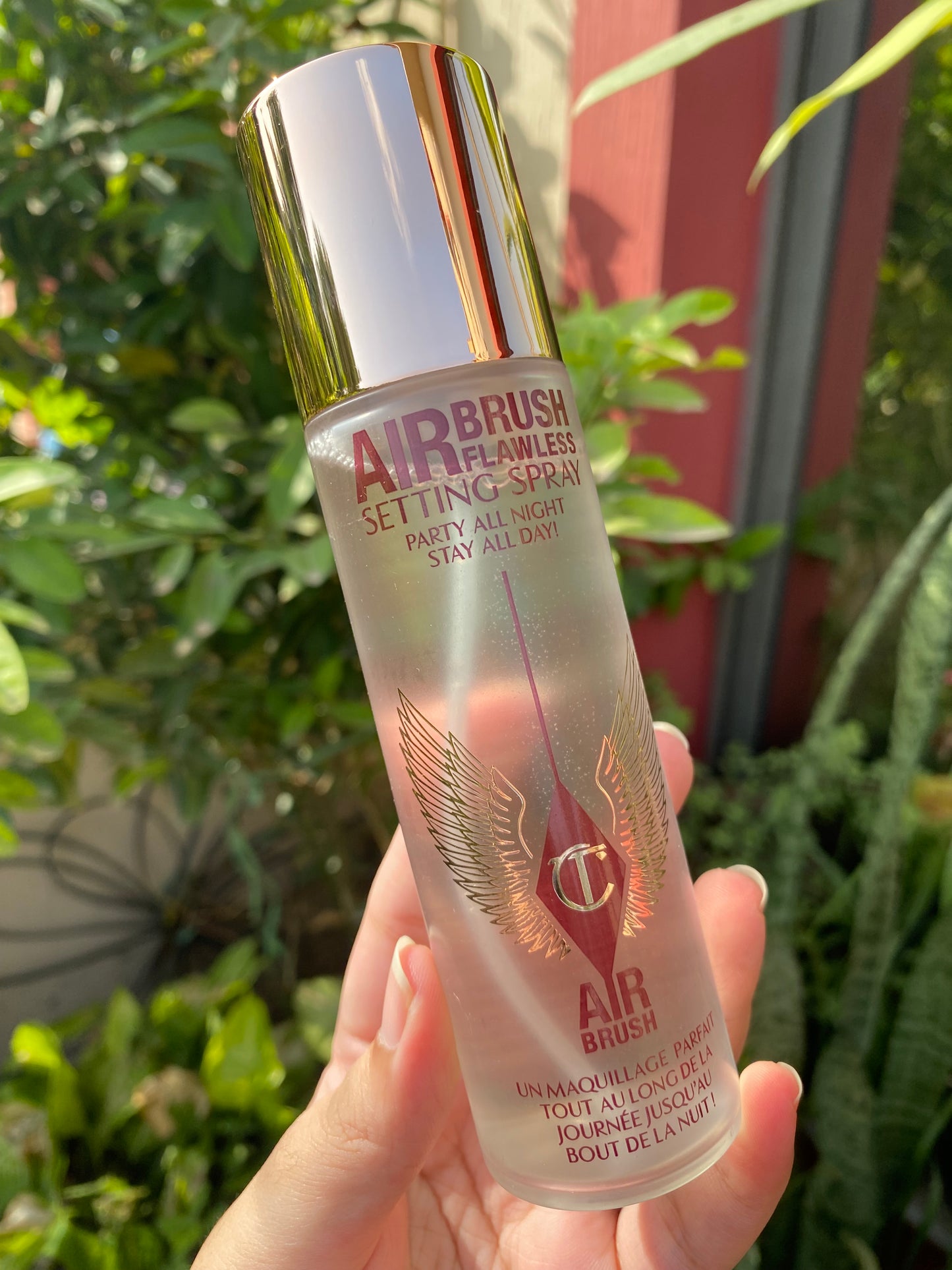 Charlotte Tilbury Air Brush Flawless Setting Spray Party all Night Stay all Day 100ml