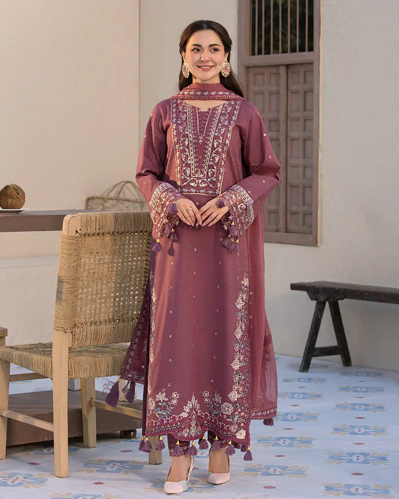 Very Berry Embroidered 3 Piece