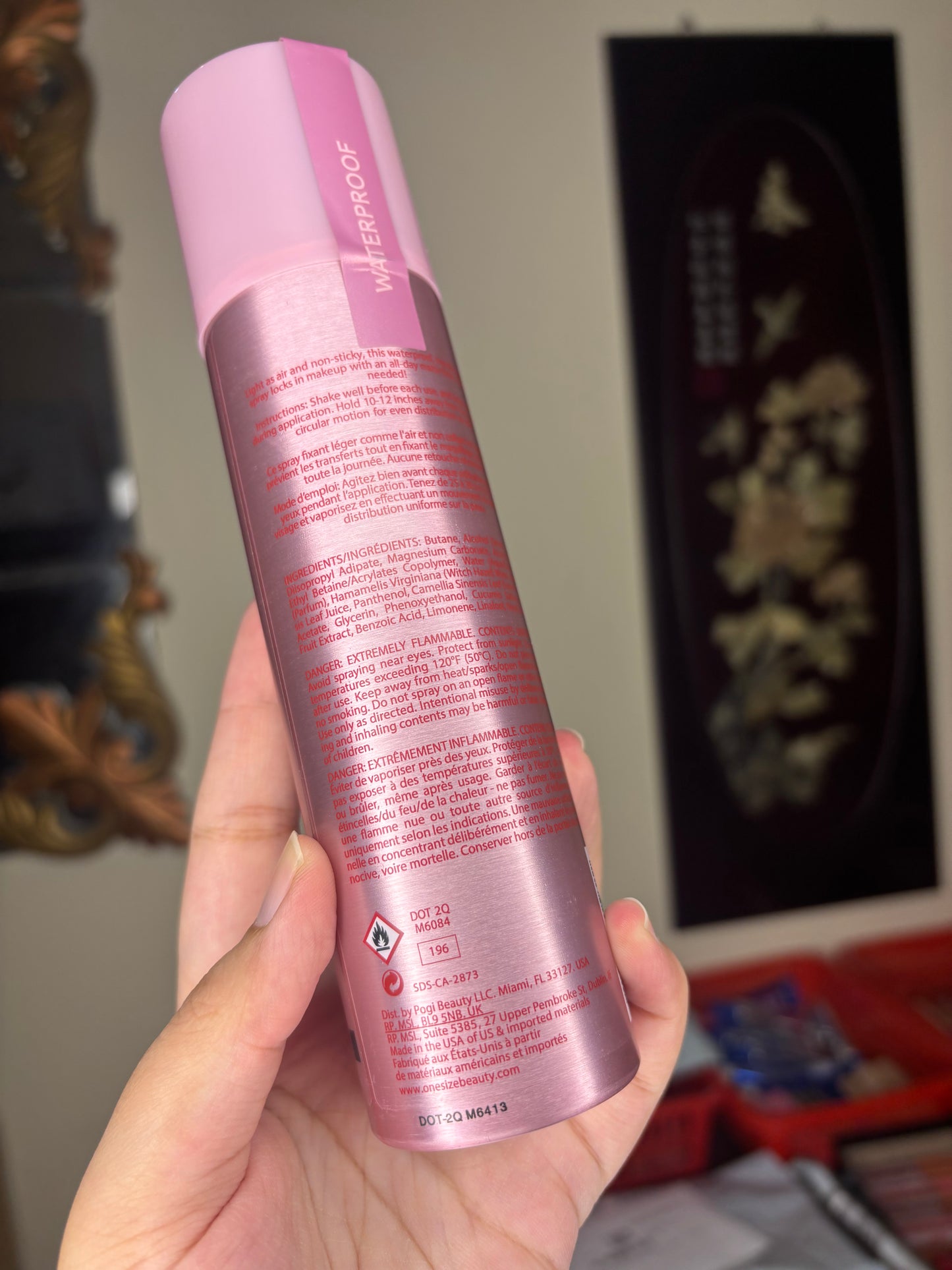 ONE/SIZE On ’Til Dawn Mattifying Waterproof Setting Spray | Long-Lasting Makeup Setting Spray