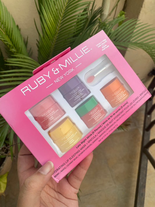 Ruby & Millie Late Night Minis Lip Sleeping Masks Set of 5