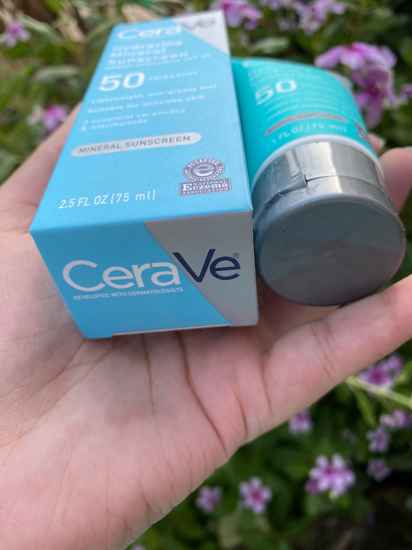 Cerave Hydrating Mineral Sunscreen for Face and Body