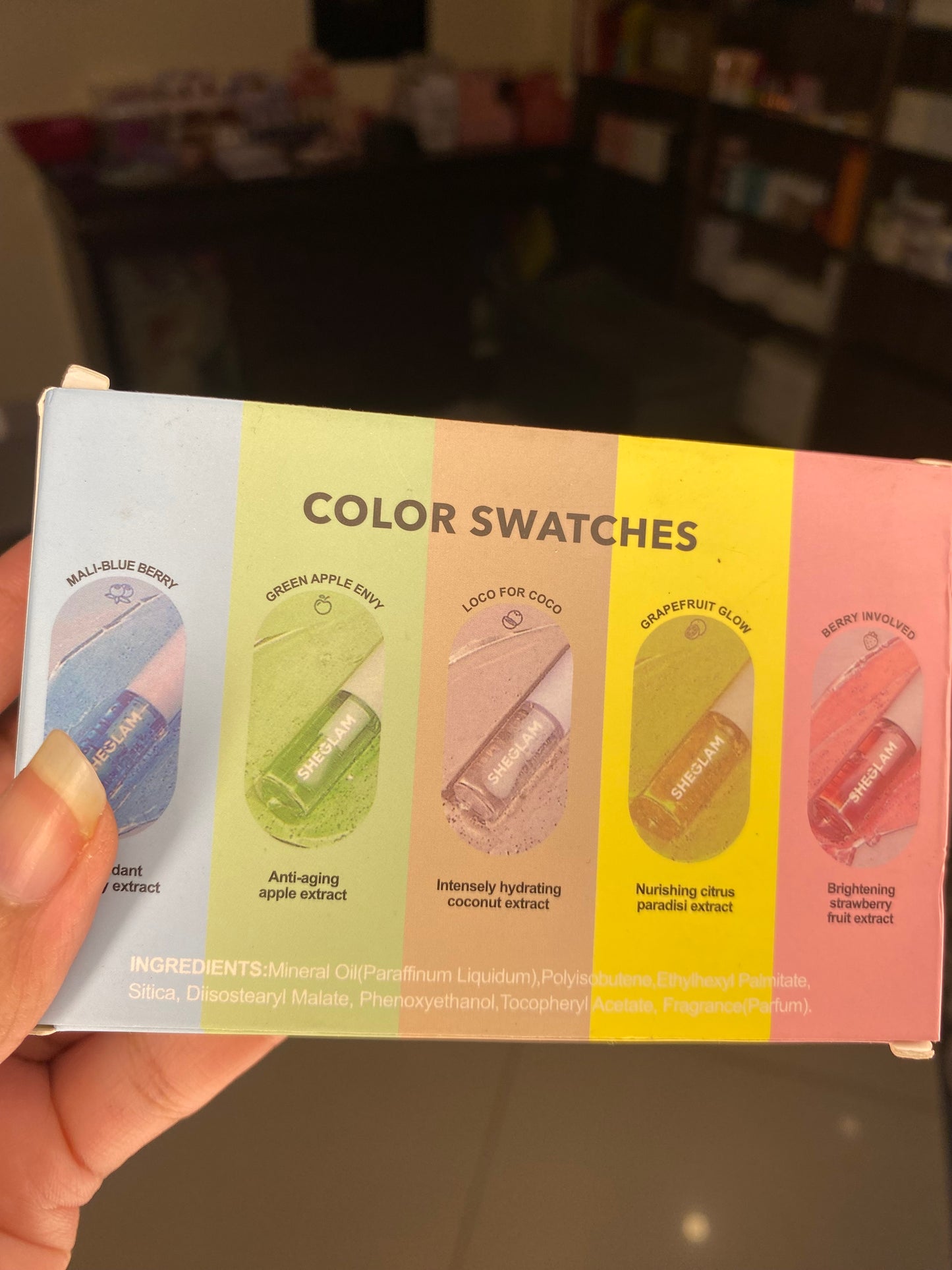 Sheglam Lip Oil Set of 5