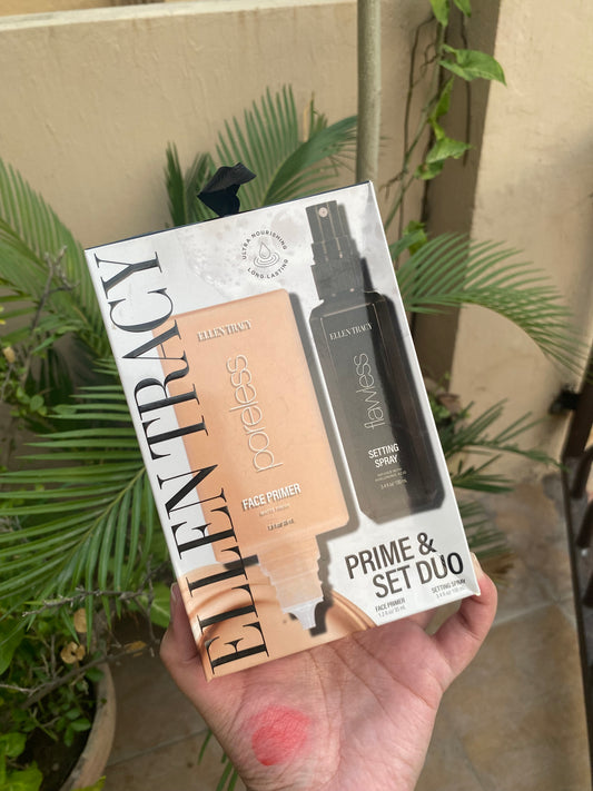 Ellen Tracy Prime & Set Duo Set Face Primer + Setting Spray Face Set of 2